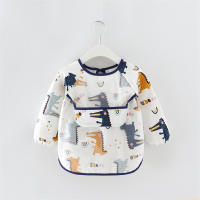 Bebé Bibs Impermeables Con Mangas Largas Para Bebés Recién Nacidos Disfraz Inverso Ropa Protectora De Alimentación Para 0-2 Años Indumentaria Infantil Unisex Estilo Moda - details 2