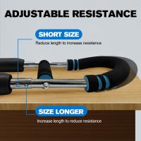 Entrenador de Brazo Twister, Fortalecedor de antebrazo, Equipo de entrenamiento de pecho, Ejercitador de Brazo de Resistencia ajustable, Equipo portátil de gimnasio en casa - details 2