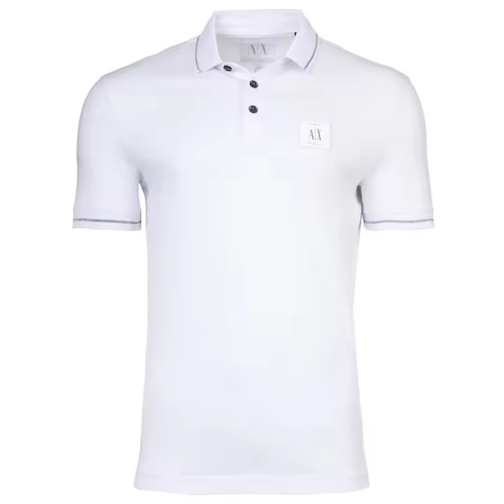 A|X ARMANI EXCHANGE polo hombre - Camiseta, unicolor, algodón - 1