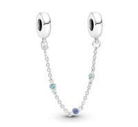 Pandora Moments Cadena de seuridad y clips en Plata DE LA (Viene con embalaje de Caja de giungo original.) - details 0