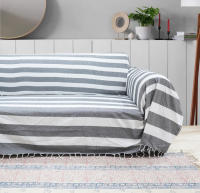 Printex Pareo Fouta con Raya - 210 x 240 cm- Pareo Manta Picnic,Yoga, Antiarena, Multiusos, Decoracion Pared - details 0