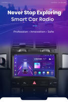 Junsun Radio Coche para Volkswagen Touareg 2002 2003 2004 2005 2006 2007 2008 2009 2010 AI Voice 2 din Pantalla Coche Android Auto Multimedia Navegación GPS Auto radio - details 2