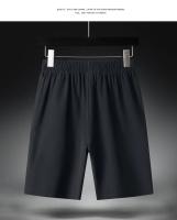 Shorts De Seda Para Hombre Verano Transpirables Skinny Deporte Playa Gimnasio Ligeros Color Sólido Pantalones Grandes - details 6
