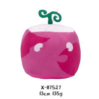 Juguete De Peluche Blox Fruits Juego Patrón Leopardo De Frutas Suave Muñeco De Relleno De Algodón Regalo De Navidad Para Niños - details 10