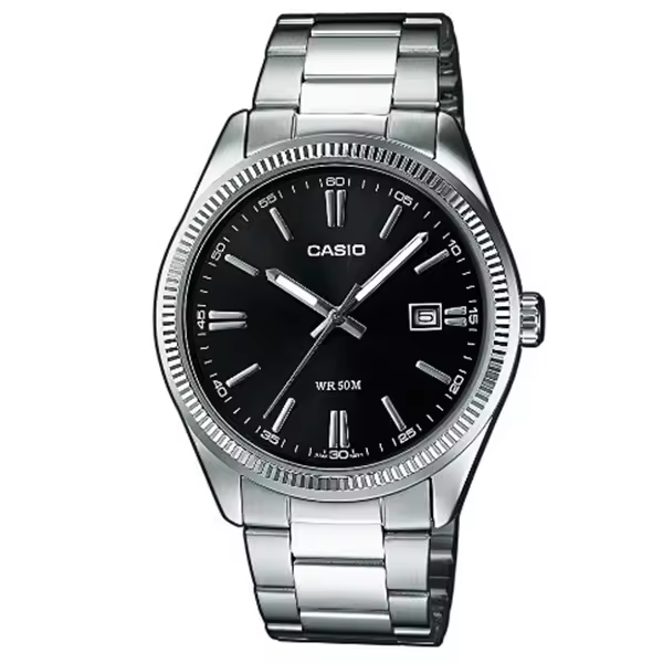Reloj Casio MTP-1302D-1A1 Classic Correa de Acero Inoxidable - 1
