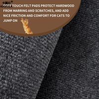 Alfombra De Afilado Para Gatos Autoadhesiva Trimmable Protección De Sofá Y Muebles Antisiquio Material De Fibra No Tejida - details 3