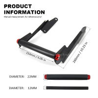 Soporte De Placa Para Navegación GPS/MÁS SMART PHONE Honda NC750X 2016-2019 Accesorios De Motocicleta Hecho De Aleación De Aluminio Y Hierro De Alta Calidad - details 3
