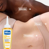 MIXA | Crema, Loción Corporal y/o aceite corporal anti estrias con niacinamida antimanchas e iluminadora para una piel sana, radiante y un tono uniforme. - details 1