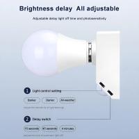 Soporte De Lámpara E27 Con Sensor De Movimiento PIR 360 Grados Y Luz LED No Ajustable Tiempo De Retardo Base De Diodo Emisor De Luz AC 100V-265V - details 12
