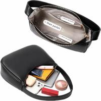 Bolsos de hombro para mujer, lindo bolso tipo hobo, mini bolso con cierre de cremallera - details 1