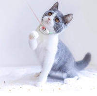Collar De Juguete Para Gatos Con Láser Inteligente Recargable Por USB Accesorios Interactivos Para Entrenamiento De Mascotas - details 0