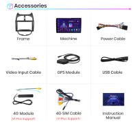 Junsun Android 13 Radio Para Peugeot 206 206CC 206SW 2001 2002 2003 2004 2005 2006 2007 2008 DSP Navegación GPS Reproductor Multimedia 2 DIN Inalámbrico CarPlay Android Auto Radio - details 22