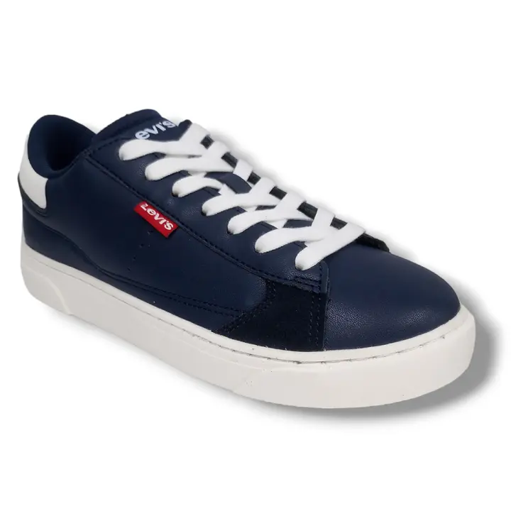 Levi's Levis Zapatilla Polipiel Sneakers Niño  BRYSON VBRY0002S MARINO Zapatillas calzado niños Winter ROYALE CORDONETS - 1