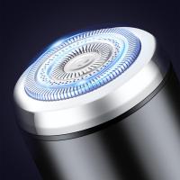 Afeitadora Eléctrica Pequeña Impermeable Recargable USB Para Barba Y Pelo Facial Uso Seco Y Húmedo Afeitadora De Mustachos - details 10