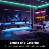 Tiras LED 5050 RGB De 1M/3M/5M Control Remoto Bluetooth APP Para Decoración De Fiesta Sala De Estar Dispositivo Inteligente LED Strip Lights - details 3