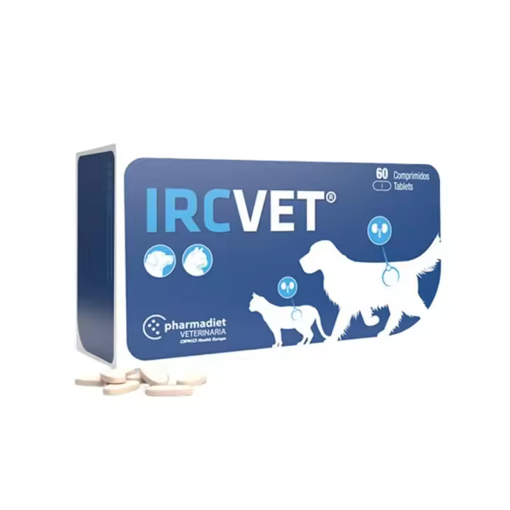 PHARMADIET - Ircvet (60 comprimidos) - Ayudan al correcto funcionamiento de las células renales - 1