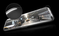 Cámara De Coche Con Pantalla Táctil De 10 Pulgadas 1080P DVR Grabadora De Video Espejo Dual Lente Streaming Grabadora De Conducción Negro - details 5