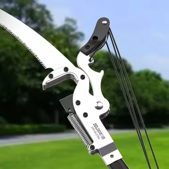 1PC Alcancía De Árbol Alta Altura Tijeras Para Podar Ramas Herramienta De Cortador De Jardín Con Cordón Extensible Para Frutas - 1