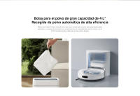 Official | Xiaomi Robot Vacuum H40, Aspirado y Fregado Antienredos con Recogida de Polvo de Gran Capacidad, Potente Ventilador de Succión de 10 000 Pa, Tecnología Antienredos Multidimensional, Batería de 5200 mAh, Bolsa para el Polvo de 4 L - details 4