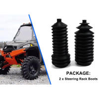Par De Cubiertas De Enjambre De Dirección En Goma Negra Para Polaris RANGER 570 800 GENERAL 1000 RZR XP 900 Partes De ATV&UTV&SSV - details 0