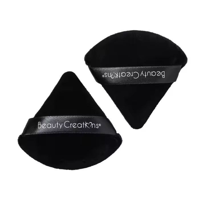 Beauty Creations Conjunto Puff Puff (2 Piezas) - Esponjas para Polvo Suaves y Reutilizables - 1