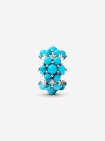 Pandora - Charm Océano color Turquesa-Plata de Lei - details 0