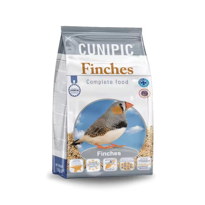 CUNIPIC Alimento para Pájaros Tropicales Premium Line Comida para Pájaros Tropicales 1 KG - 1
