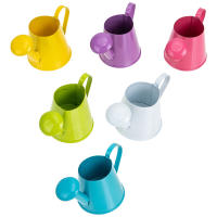 6Pcs Jarrones De Riego Portátiles Miniatura Macetas De Agua Para Fotografía De Interiores Y Decoración De Hogar Proporciones Miniatura - details 5
