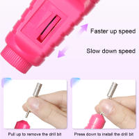 Set De Manicura Y Pedicura Eléctrica LINMANDA 20000RPM Con Herramientas Y Piezas Para Uñas Incluye Bricos De Uñas Y Bandas De Esmalte - details 2