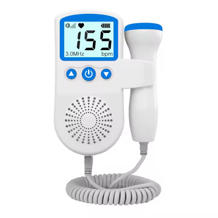 Monitor de Frecuencia cardíaca fetal para uso en el hogar, monitor de Frecuencia cardíaca fetal, aestheticoscope, Frecuencia cardíaca de la mujer embarazada - 1