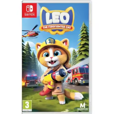 Leo The Firefighter Cat Juego para Consola Nintendo Switch [PAL ESPAÑA] - 1