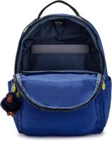 🎒 MOCHILA KIPLING SEOUL – COLOR BLUE INK. TAMAÑO GRANDE. - details 3