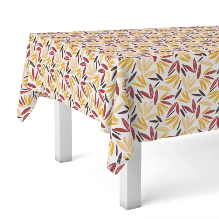 Valentia Home Mantel Hule OLET | Mantel Estampado Antimanchas | Mantel Repelente de Agua | Mantel Protección Mesa | Mantel al Corte para Comedor o Cocina | Varios tamaños | Mantel Rectangular y Redondo al Corte - 1