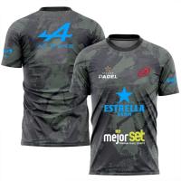 Camiseta De Tenis Ligera Para Hombre Cuello Redondo Manga Corta Deportiva Y Cómoda Moda De Badminton Temporada De Verano - details 13