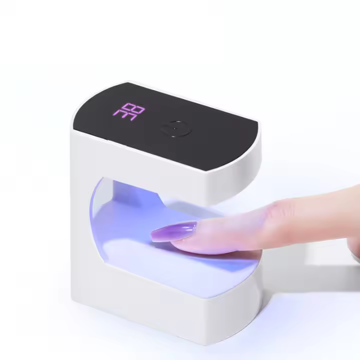 Lámpara De Uñas LED Mini 6W Luz UV Para Gel Nails Secador De Uñas Portátil USB Para Viajes Lámpara De Manicura - 1