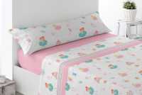 ANGAMA TEXTIL HOME - 😄​ Juego de Sábanas infantil 100% microfibra -  Sábanas de 3 piezas 190x190/200cm - bailarinas- camiones - sábana infantil suave y agradable - 100% microfibra - bajera ajustable - kids - details 1
