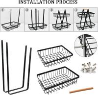 HOME  Cesta de Frutas de 2 Niveles con Soporte para Frutero y Verduras - details 10