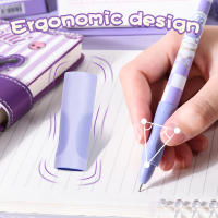Bolígrafo De Gel Erasable Kuromi 0.5mm Tipo De Presión Lindo Set De Estación Sanrio Suministros Escolares Para Niños Kawaii Regreso a La Escuela - details 4