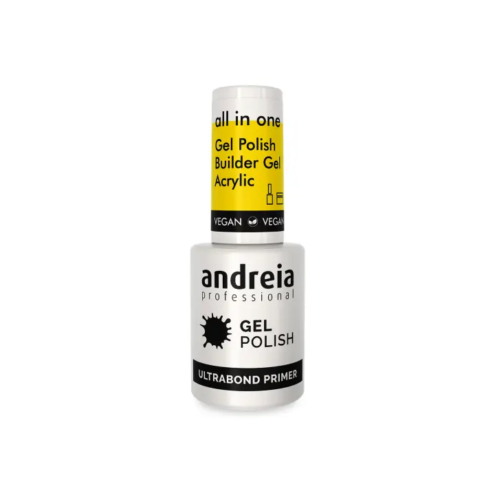 Andreia Professional Gel Polish Ultrabond Primer 10,5mL Líquido Primer para Uñas - Mayor Adherencia para la Base en Esmalte Semipermanente Sin Ácidos - 1
