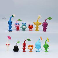 Conjunto De 6/12 Figuras De Acción Anime PIKMIN Con Capitán Olimar Y PIKMIN PVC Colección De Muñecos Juguetes Para Niños Regalos De Cumpleaños - details 0