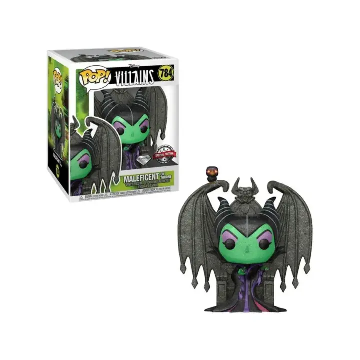 Funko Pop Maleficent On throne Villains Diamond Special Edition 784 - 1