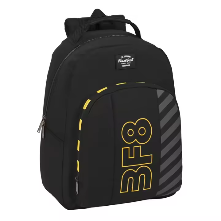 Mochila Adaptable a Carro Reciclado Blackfit8 "Zone" 32X42X15Cm (Safta 642342305) - 1