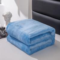 Manta De Felpa Gruesa De Color Sólido 1pc Adecuada Para Todas Las Estaciones Lavable En Máquina Estilo Sencillo Para El Hogar - details 6