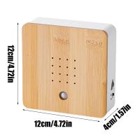 Caja Decorativa Con Sonidos De Bird Versátil Máquina De Ruido Animal Inteligente Para Relajación Del Dormitorio Y Sala De Estar Con Efecto De Pared De La Chimenea - details 8