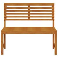 Banco de Jardín vidaXL 100x50x91 cm Madera Sólida de Acacia - details 4