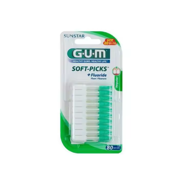 GUM SOFT PICKS 632 M80 REGULAR 100 U - 1