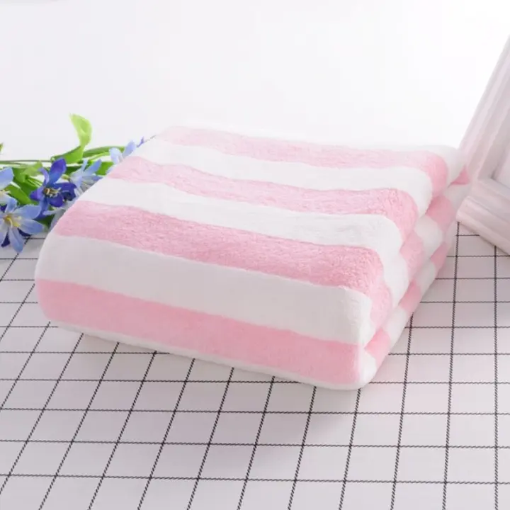 Toalla De Rostro De Microfibra Suave Y Absorbente Para El Hogar Toalla De Mano De Algodón Tejida Cómoda Y Ligera Para El Baño - 1