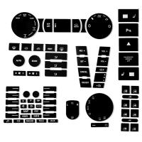 Kit De Reparación De Botones Mate Negro Para Coche 8 Piezas Adhesivos Para Touareg 2005-2010 Accesorios De Interiores Automotrices - details 4