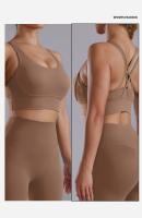 Vnazvnasi Top Deportivo Para Mujer Ropa De Gimnasio Sujetador De Yoga Top De Gimnasio Sujetador Sin Cierre Secado Rápido Nylon - details 11