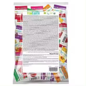 PIRULETAS ORGANICAS sabor frutas 8 sabores 100 uds - 1